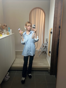 「アイテム（シューズ）」を使った、ᶻᵏⁿさん（レディース・158cm・30代）の夏コーディネート