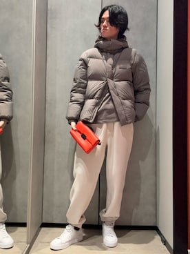 「ARMANI EXCHANGE（アルマーニエクスチェンジ）のアイテム」を使った、mochimochi.Hさん（メンズ・183cm）の秋コーディネート