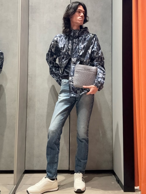 ARMANI EXCHANGEのジャケット/アウターを使ったコーディネート