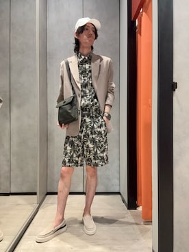 mochimochi.Hさんの（ARMANI EXCHANGE | アルマーニエクスチェンジ）を使ったコーディネート