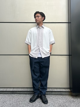 尾家湖太郎さん(メンズ・170cm)の夏コーディネート