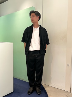 尾家湖太郎さん（メンズ・170cm）の夏コーディネート