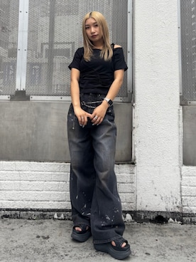 本田祐美絵さん(レディース・154cm)の春コーディネート