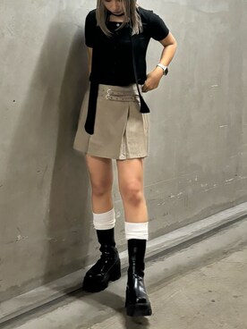 本田祐美絵さん（レディース・154cm）の夏コーディネート