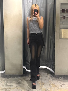 本田祐美絵さん(レディース・154cm)の夏コーディネート