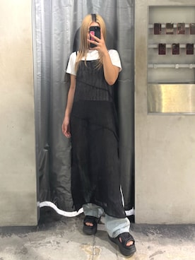 本田祐美絵さん（レディース・154cm）の夏コーディネート