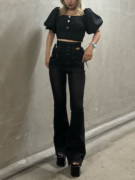 本田祐美絵さん（レディース・154cm）の夏コーディネート