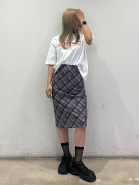 本田祐美絵さん（レディース・154cm）の春コーディネート