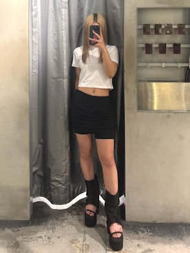 本田祐美絵さん（レディース・154cm）の夏コーディネート