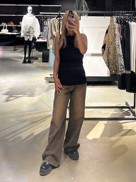 本田祐美絵さん（レディース・154cm）の秋コーディネート