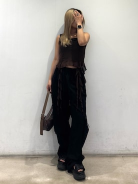 本田祐美絵さん(レディース・154cm)の春コーディネート