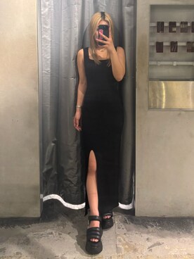 本田祐美絵さん（レディース・154cm）の夏コーディネート