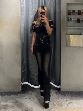 本田祐美絵さん（レディース・154cm）の夏コーディネート