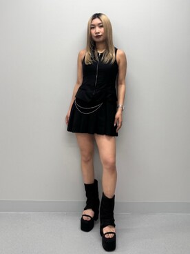 本田祐美絵さん（レディース・154cm）の春コーディネート