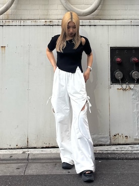 本田祐美絵さん(レディース・154cm)の春コーディネート