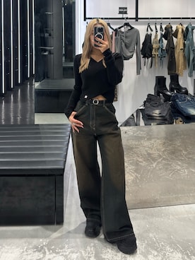 本田祐美絵さん（レディース・154cm）の春コーディネート