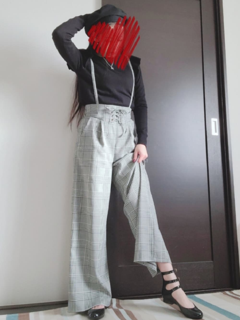「Vivienne Westwood、Melissa」｜「Vivienne Westwoodのアイテム（パンプス、ブラック系）」を使った、ぺい ʕ๑•🐽•๑ʔ💜‪さん（レディース・150cm）の春コーディネートの1枚目の写真