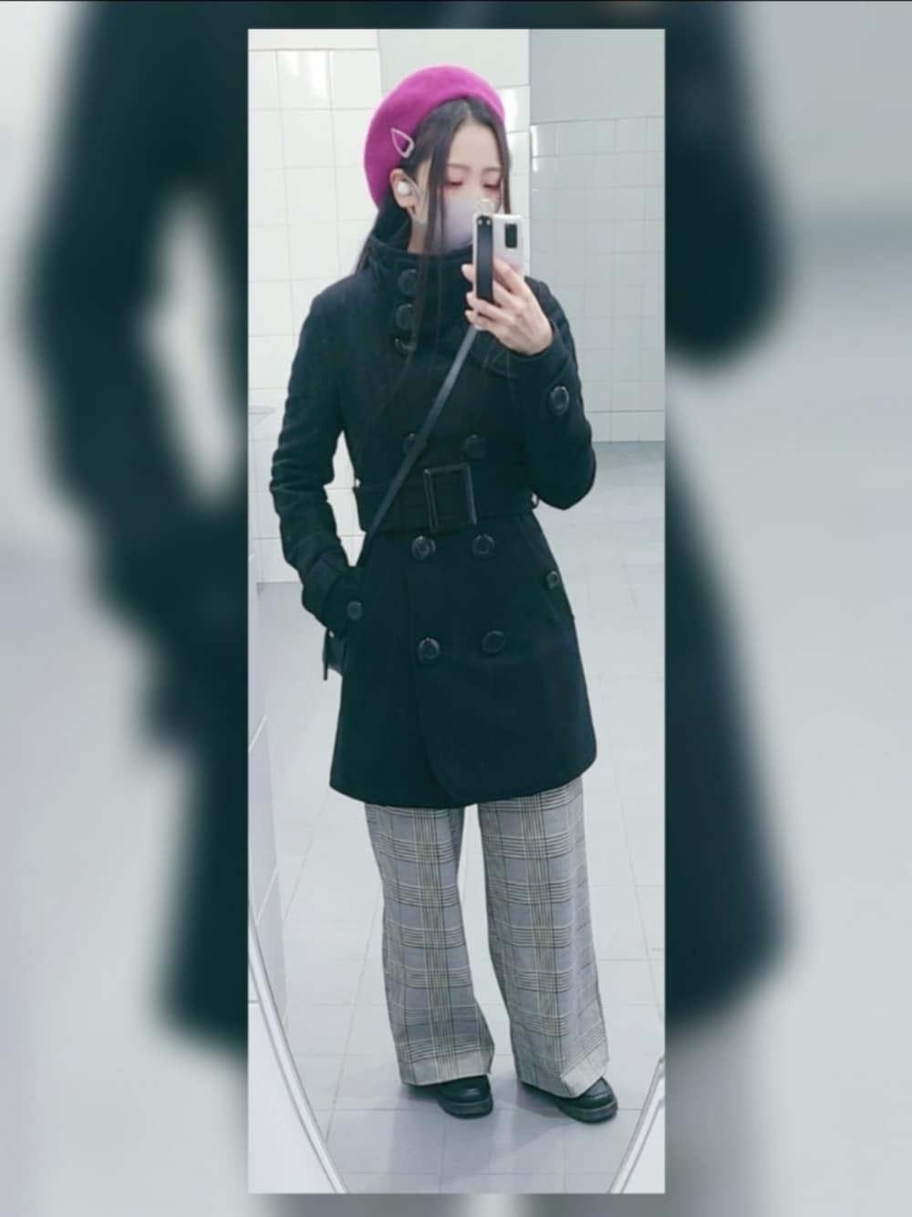 「Vivienne Westwood、SPIRALGIRL」｜「Vivienne Westwoodのアイテム（帽子、パープル系）」を使った、ぺい ʕ๑•🐽•๑ʔ💜‪さん（レディース・150cm）の春コーディネートの1枚目の写真