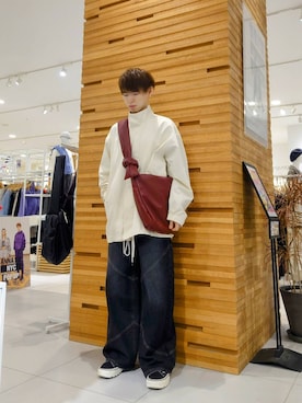 「アイテム（モッズコート）」を使った、KOBAさん（メンズ・176cm）の秋コーディネート