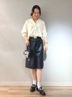 「アイテム（その他シューズ）」を使った、TOYODAさん（レディース・163cm）の秋コーディネート