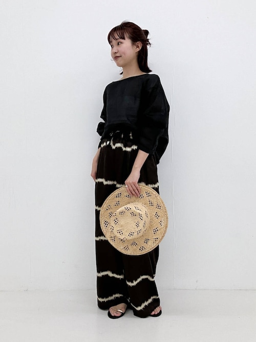 【新品未使用】La Maison de Lyllis / 別注EVELIN セール】 La Maison de Lyllis EVELYN ハット （ハット