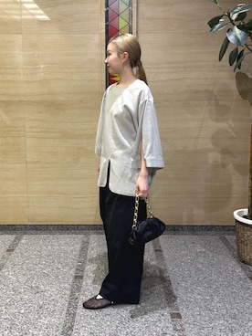 「綺麗めコーデ」｜「アイテム（その他シューズ）」を使った、miyuさん（レディース・156cm）の春コーディネート