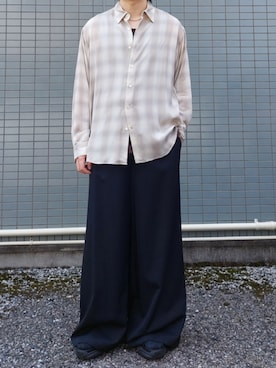 えぬさん(メンズ・169cm)の夏コーディネート