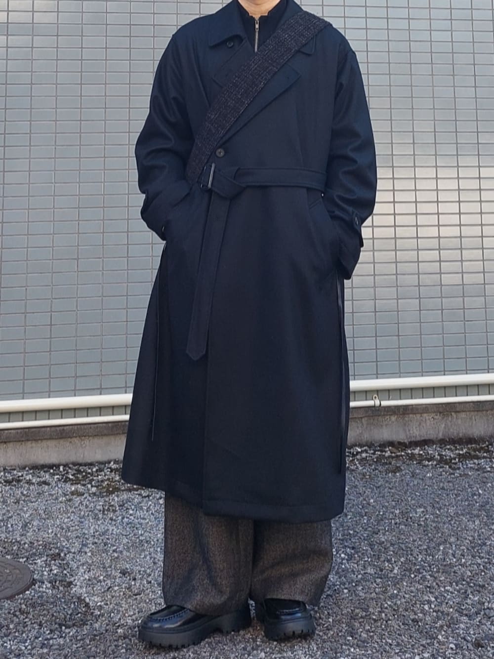 LIDNM（リドム）の「TWEED 3D LARGE BAG（ショルダーバッグ）」 - WEAR
