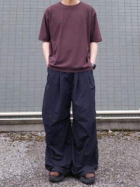 「OAO（オーエーオー）のアイテム」を使った、えぬさん（メンズ・169cm）の夏コーディネート