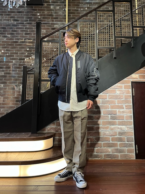 LOVELESS（ラブレス） ma1 ma-1 BLACK OF BLACKs MA-1 メンズ