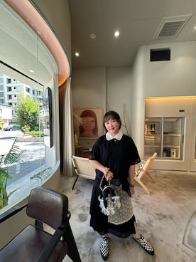 「VANS(バンズ)のアイテム」を使った、Cieloさん(レディース・154cm)の夏コーディネート