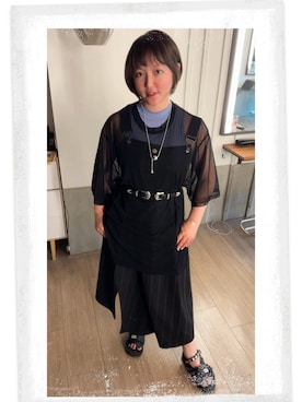 「アイテム（その他トップス）」を使った、Cieloさん（レディース・154cm）の夏コーディネート