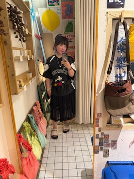 「アイテム（その他小物）」を使った、Cieloさん（レディース・154cm）の秋コーディネート