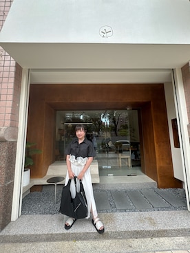 「VACANCY（ヴァカンシー）のアイテム」を使った、Cieloさん（レディース・154cm）の夏コーディネート