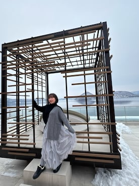 「LA BELLE ETUDE（ラベルエチュード）のアイテム」を使った、Cieloさん（レディース・154cm）の春コーディネート