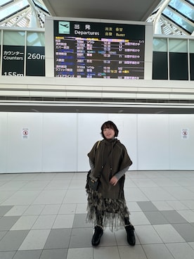 「HERMES（エルメス）のアイテム（バッグ）」を使った、Cieloさん（レディース・154cm）の春コーディネート