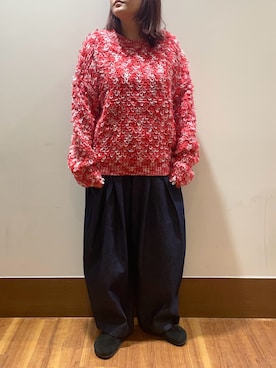 「ホリデー」｜うみさん（レディース・162cm）の冬コーディネート