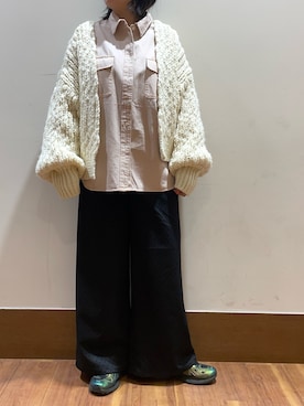 「URBAN RESEARCH ROSSO WOMEN（アーバンリサーチ　ロッソ）のアイテム」を使った、うみさん（レディース・162cm）の冬コーディネート