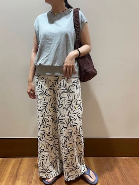 「20代後半」｜うみさん（レディース・162cm）の夏コーディネート