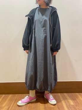 「20代後半」｜「アイテム（ワンピース/ドレス）」を使った、うみさん（レディース・162cm）の夏コーディネート