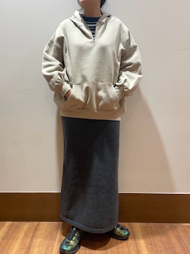 「URBAN RESEARCH（アーバンリサーチ）のアイテム」を使った、うみさん（レディース・162cm）の秋コーディネート