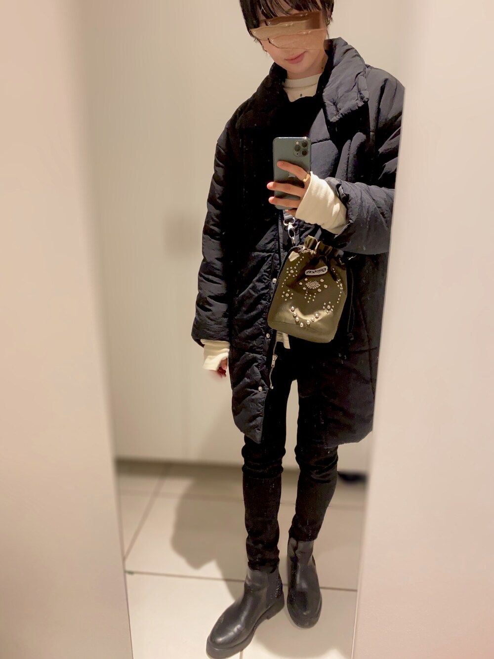OUTDOOR PRODUCTS×FREAK'S STORE スタッズミニ巾着 FREAK'S STORE - OUTDOOR PRODUCTS×FREAK'S STORE スタッズミニ巾着の