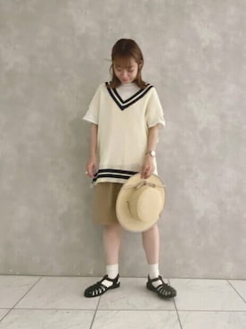よしかわさん(レディース・151cm)の夏コーディネート
