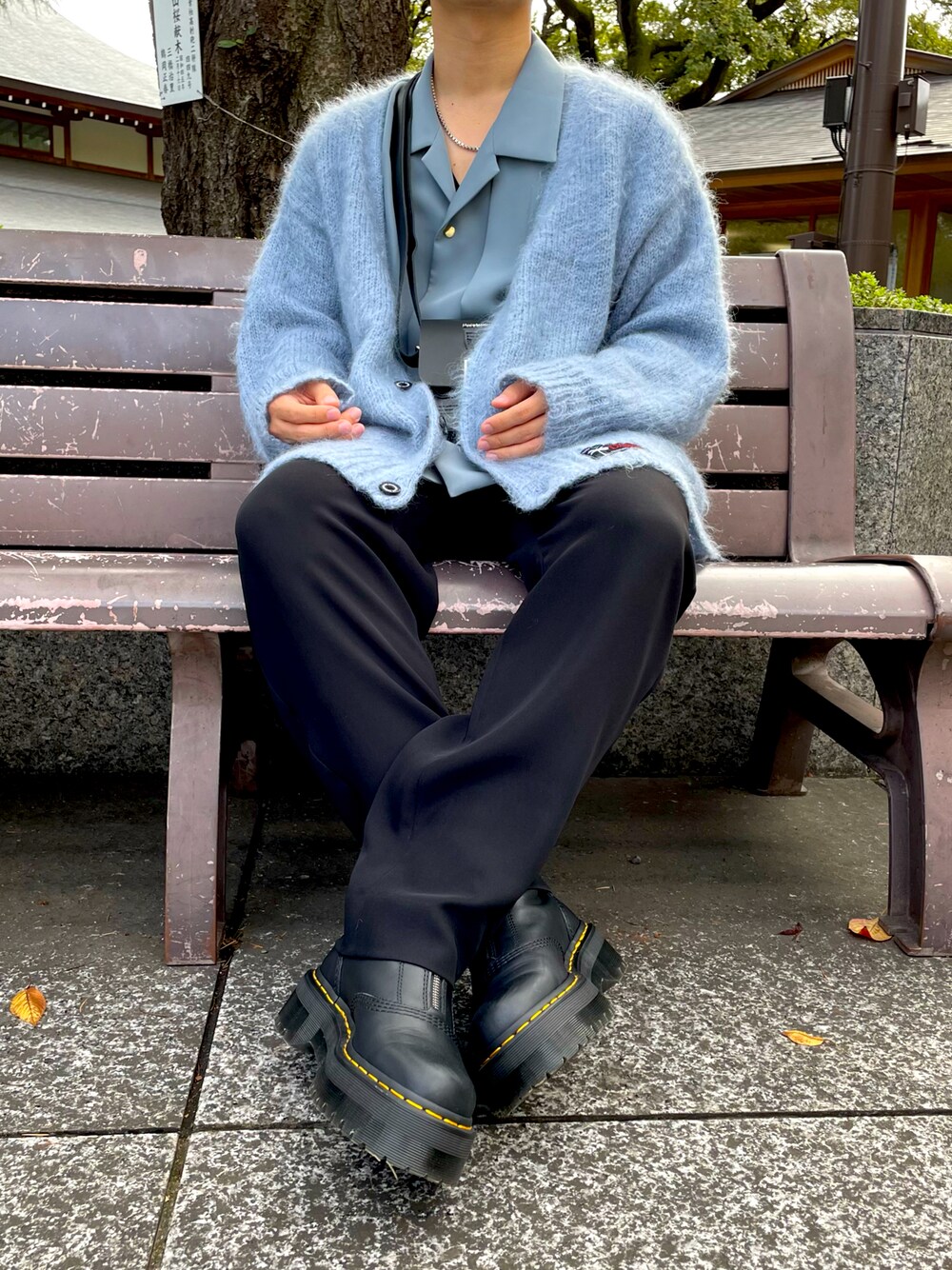 CULLNI（クルニ）の「2020秋冬 ダブルクロス ベルト付テーパードパンツ