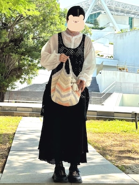 「アイテム（その他トップス）」を使った、KYさん（レディース・158cm）の秋コーディネート