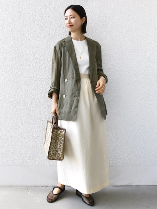 未使用に近い美品★A VACATION BREAD M OLIVE トート A VACATION:BREAD M（トートバッグ）｜A VACATION（アヴァ