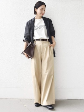 FUJITAさん(レディース・159cm)の春コーディネート
