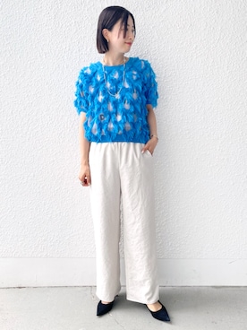 FUJITAさん（レディース・159cm）の夏コーディネート