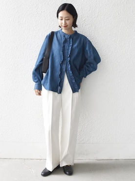 FUJITAさん（レディース・159cm）の冬コーディネート