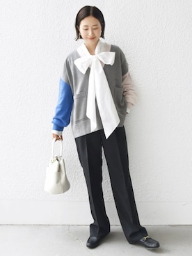 FUJITAさん（レディース・159cm）の秋コーディネート